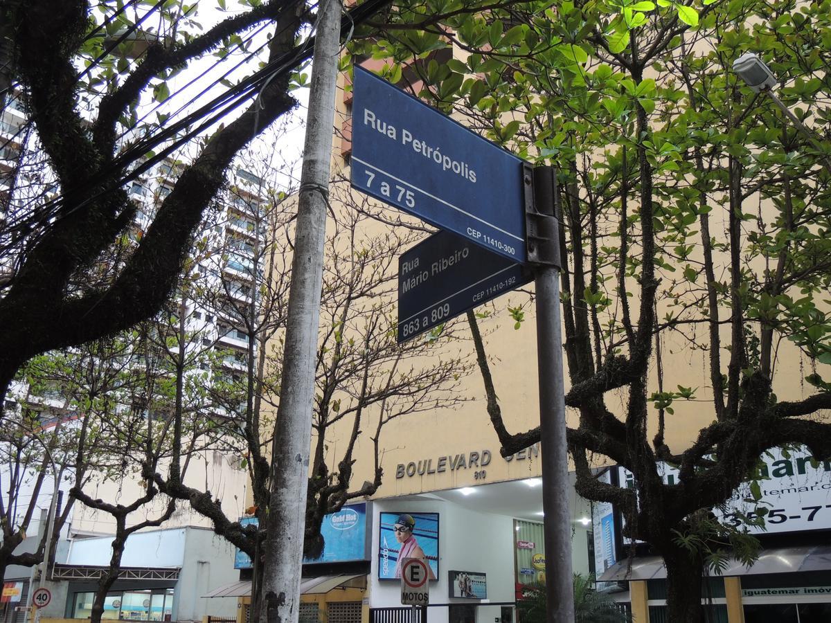 Flat Pitangueiras Boulevard Center Guarujá Exterior foto
